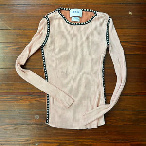 JED Silk Color-blocked Sweater